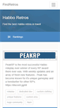 Mobile Screenshot of findretros.com